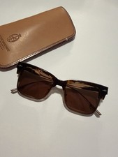 100 Authentic Jacques Marie Mage Apache Sunglasses - Havana