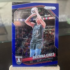 Brionna Jones #107 Prizm Blue Velocity WNBA Basketball 2025 Atlanta Dream