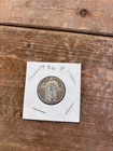 1930 p standing liberty quarter 25C  No Reserve