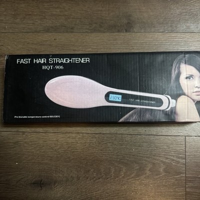 Fast Hair Straightener HQT-906 Pink