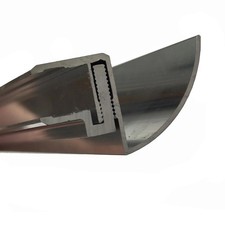 Glaszentrum Hagen - Typ-RRS 150cm Regenrinne Ablaufrinne für Glasvordächer 10,8-