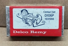 New Sealed Delco Remy Contact Set Points D106P 1931988 GM