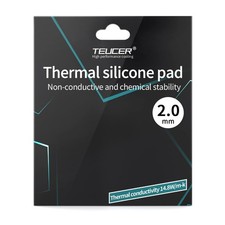 Thermal Pad 14.8 W/mK, 120x120x2mm, Non Conductive Heat Resistance High Tempe...