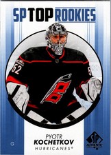Pyotr Kochetkov 2022-23 Upper Deck SP Authentic Hockey SP Top Rookies Blue TR-29