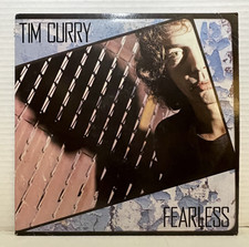 1979 TIM CURRY FEARLESS (Rocky Horror) LP Record Promo Bio Sheet and Photo! M-