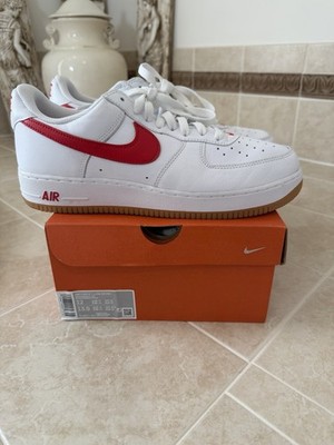 Nike Air Force 1 Low 'Color of the Month” ⚪️🔴 DJ3911-102 Men's