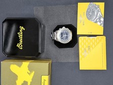 Ultra Rare Dassault Aviation Breitling B-1 A68362 Chronometer with Box/Paperwork 12