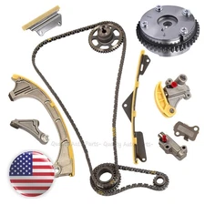 Timing Chain Kit Camshaft Phaser Fit Honda Acura CR-V ILX LX Sport K24V7 L4 2.4L
