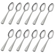 Mikasa Virtuoso Frost 18/10 Stainless Steel Teaspoon (Set of Twelve)