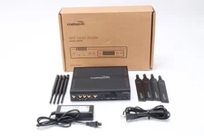 Cradlepoint AER2200-1200M-B Series Router W/ Power Supply and Accessories Bundle