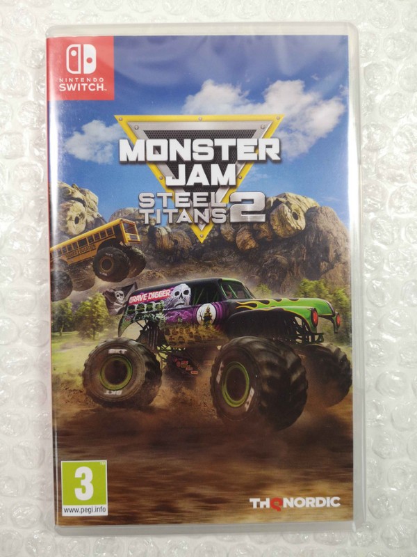 MONSTER JAM STEEL TITANS 2 SWITCH EURO NEW (GAME IN ENGLISH/FRANCAIS/DE/ES/IT/PT