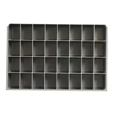 Durham Mfg 124-95-32-Ind Compartment Drawer Insert W/ 32 Compartments,