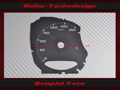 Tachoscheibe für Porsche Boxster S 981 Cayman S 718 GTS 190 Mph zu 300 Kmh