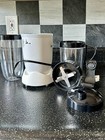 *TESTED* NutriBullet 900W Personal Blender 32/24oz White w/ Cups Blade Lid — photo 9