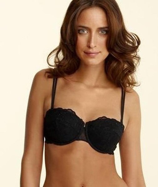 Women Jasper Conran Bra Black Nylon 75B