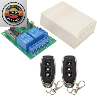 Funksteuerungsrelais-Empfänger 2CH 10A 220V 2
