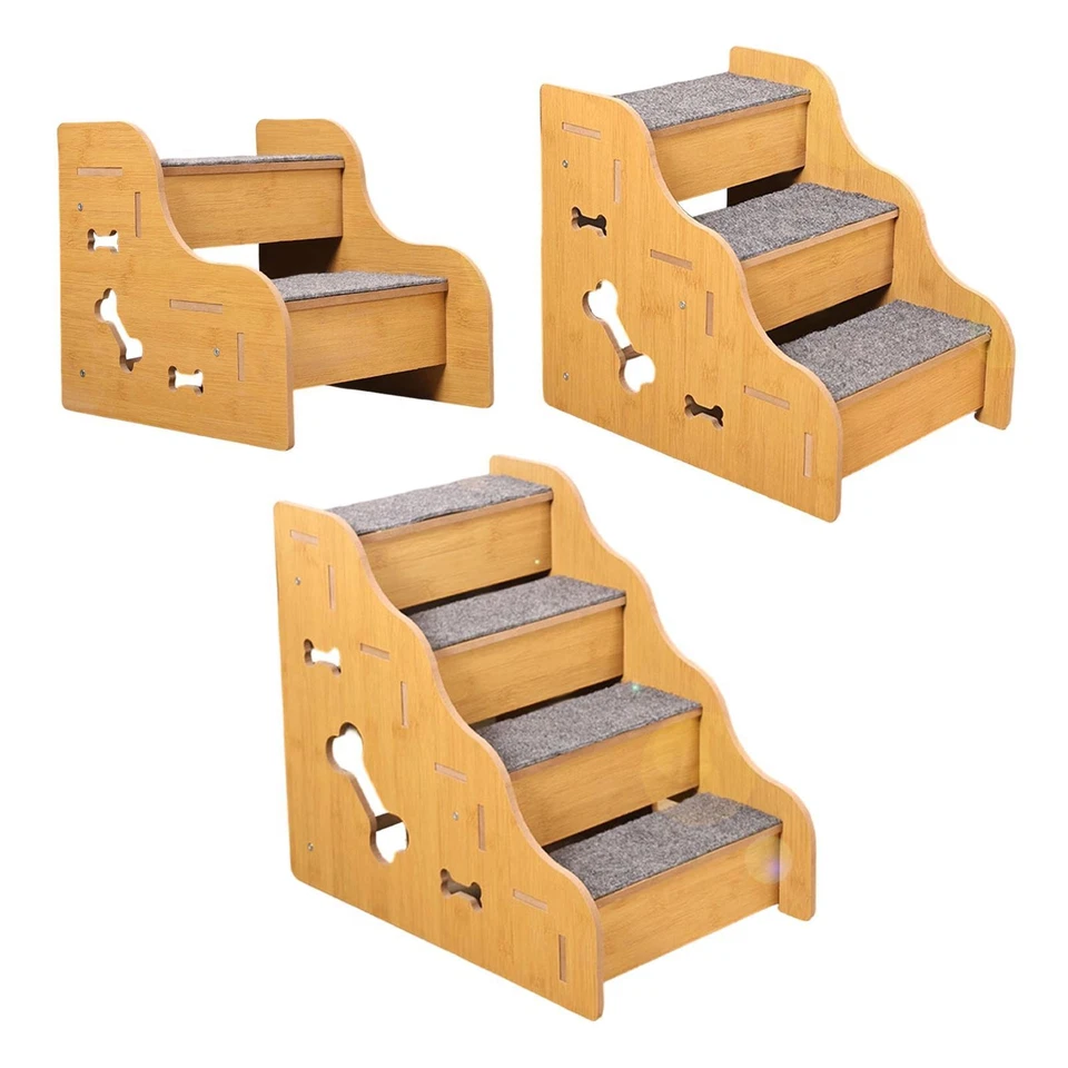 Escalier pour petits chiens d'intérieur antidérapant et robuste, idéal - Photo 1/1