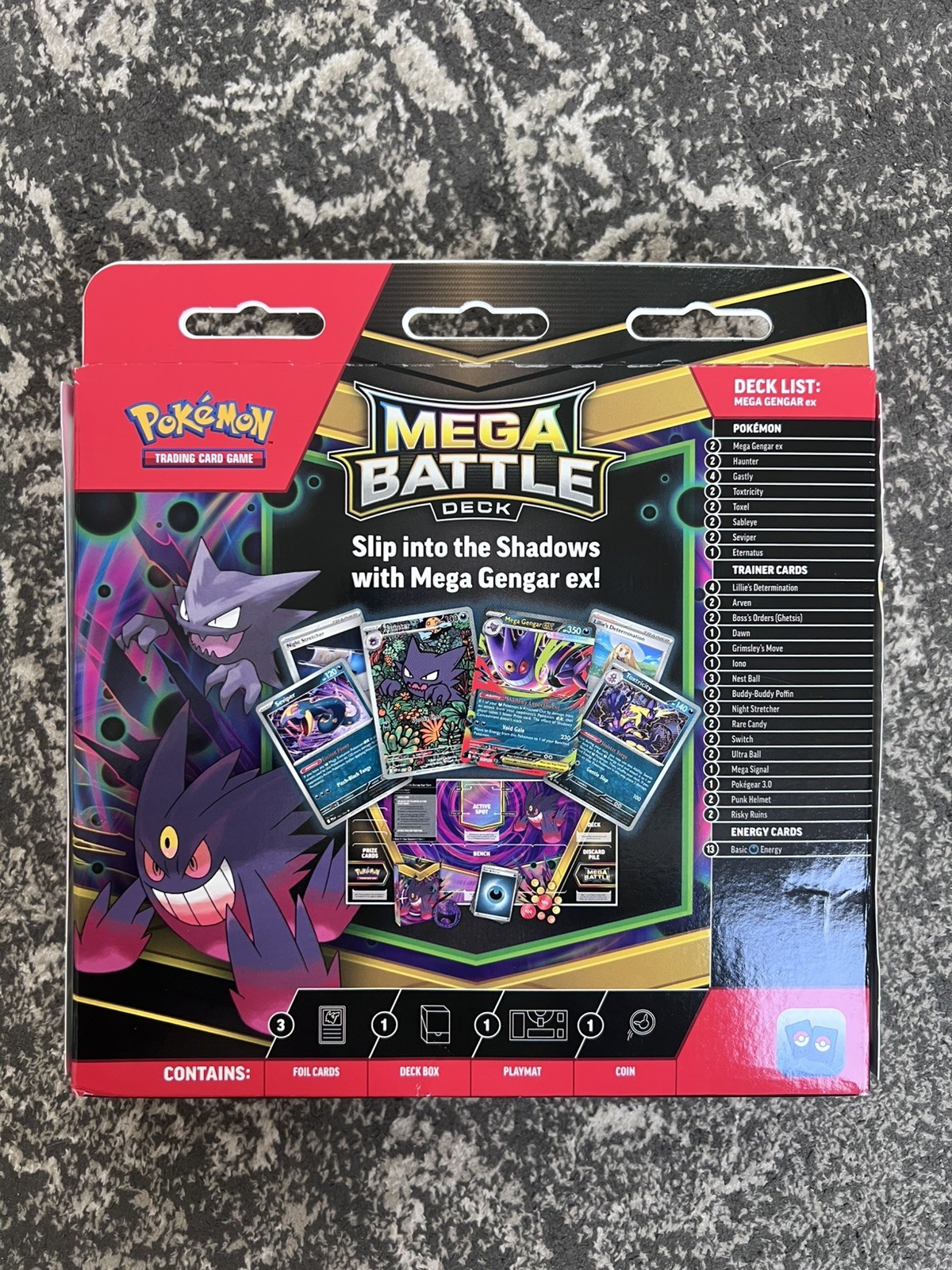 Pokémon TCG Mega Battle Deck Mega Gengar Ex - Brand New & Sealed 🔥 