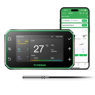 VIVOSUN GrowHub E42A+ Controller Smart Growbox Klima Steuerung APP Automatisch