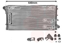 Radiator, MotorküHlung 17002295 VAN Wezel FüR Fiat