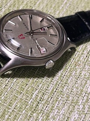 RADO Purple Horse 11794-1 Automatic Watch Silver Dial Vintage