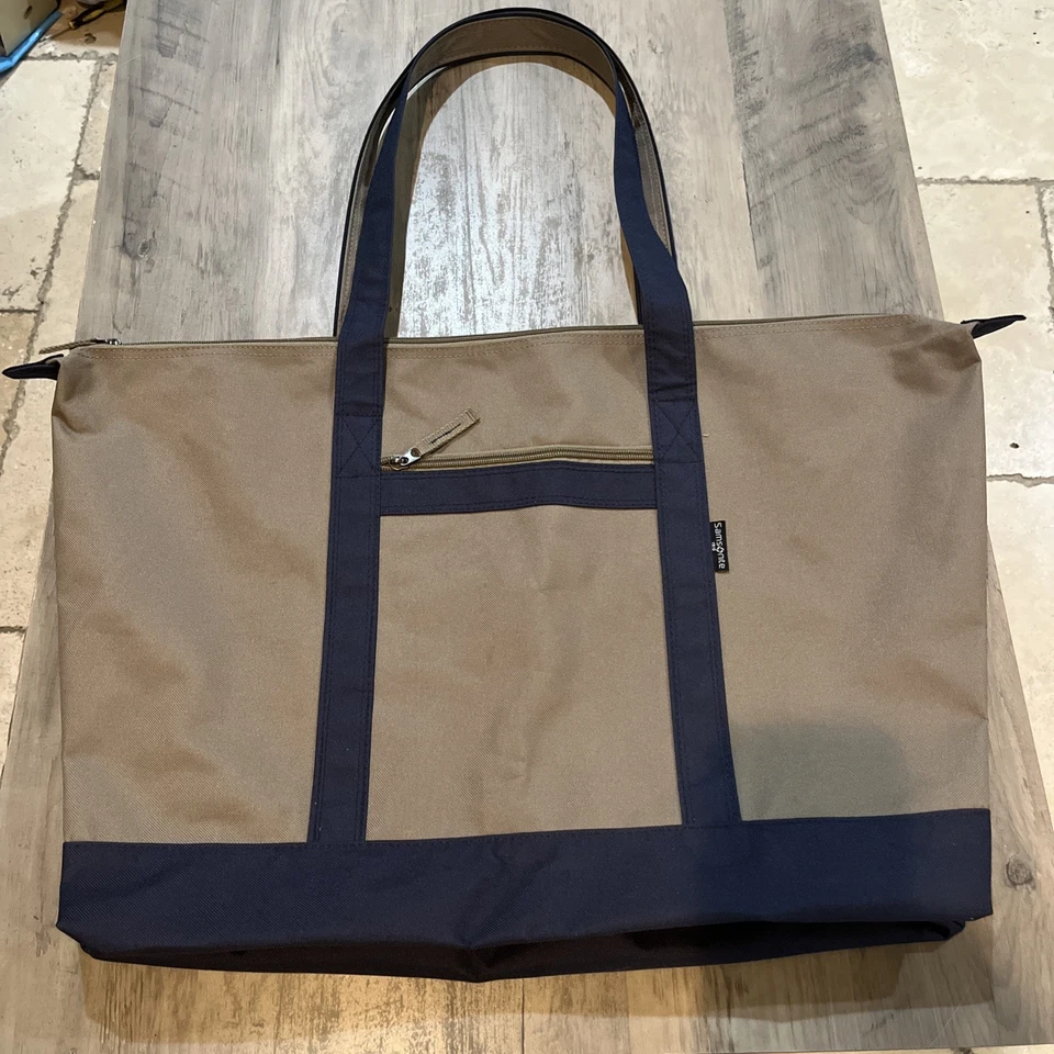 LG New Samsonite Tote zipper bag Yacht/Boat Beach Tote Travel shopping carry on - Image 2 of 4