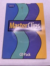 1997 - IMSI Master Clips CD Set Of 10 - Vintage Computer