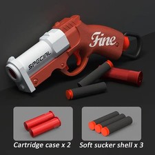 Mini S686 Soft Bullet Launcher Toy Gun Foam Blaster Pistol for Kids Outdoor Play