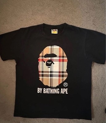 Bape a Bathing Ape Check by Bathing Tee