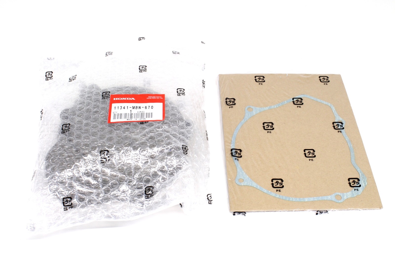 Genuine Honda Left Crankcase Stator Cover and Gasket 0007