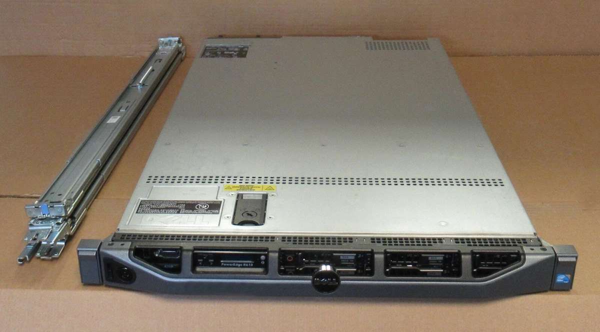Serveur DELL POWEREDGE R610 2 x XEON E5506 2.13 12GO RAM T954J PERC6/I