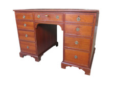 Scrivania in mogano - scrittoio - cattedra - epoca '900