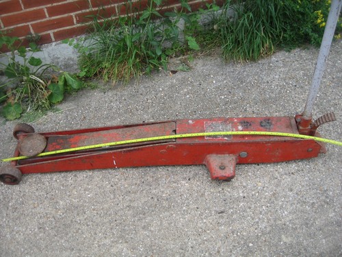 5 TON TROLLEY JACK. LONG REACH. BRITISH ENGINEERING.