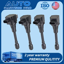 UF549 4X Ignition Coils for Nissan Sentra Altima Cube Rogue Infiniti FX50 2.5L