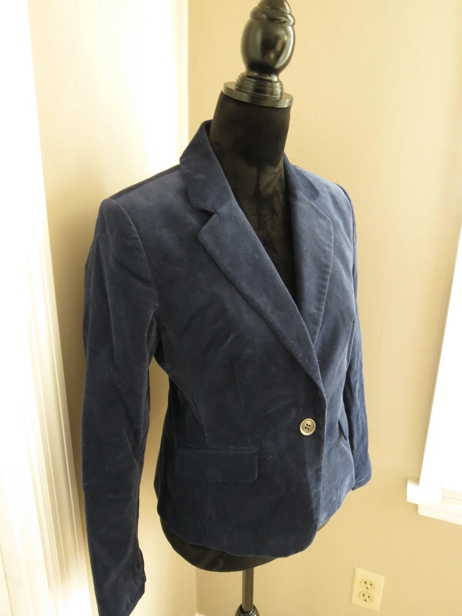 Loft shop velvet blazer
