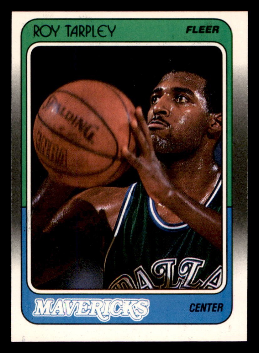 1988 Fleer Basketball #32 Roy Tarpley NM *d19