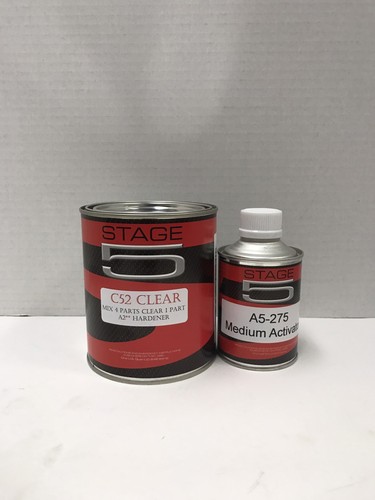 High Gloss Urethane Clear Coat 7000 – Gallon Kit, 4:1 Mix, Choose Your Activator