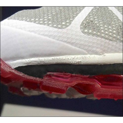 NIKE AIR MAX 2011 WHITE BLACK PINK YOUTH SZ 6.5Y ( 431875-102 ) - Picture 7 of 12