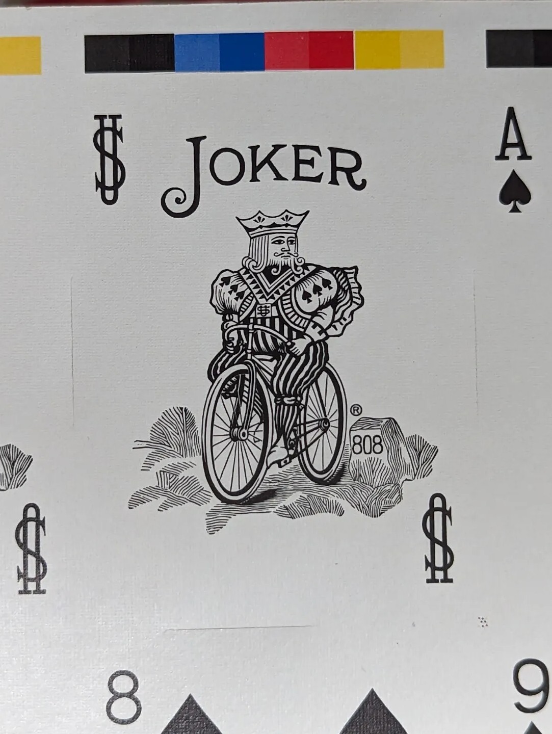 1992 Tall Stacks Port of Cincinnati Bicycle Playing Cards Uncut Sheet