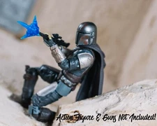 BLUE Muzzle Flash/Gun Blast (2 Pack) EFFECT ONLY Star Wars/Sci-Fi