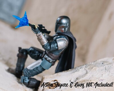 BLUE Muzzle Flash/Gun Blast (2 Pack) EFFECT ONLY Star Wars/Sci-Fi