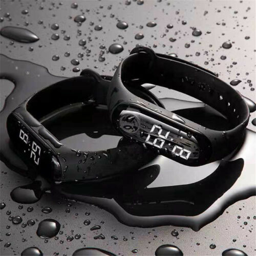 Relojes electrónicos LED deportivos con sensores luminosos moda hombres mujeres relojes para correr - Imagen 2 de 24