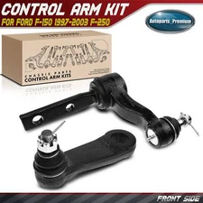 2Pcs Front Idler & Pitman Arm for Ford F-150 1997-2004 F-250 Expedition Lincoln