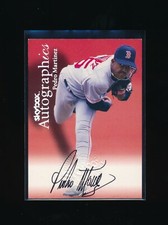 2000 Fleer Skybox Autographics Pedro Martinez AUTO Great Rare Signed SP Nice