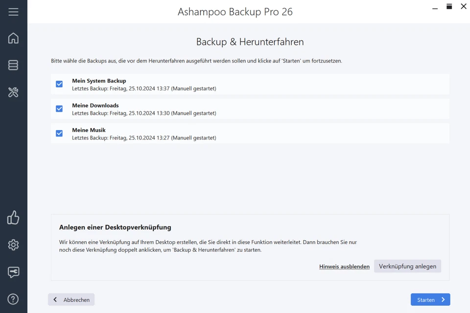 Ashampoo Backup Pro 26 | 1 Windows 10/11 PC | Dauerlizenz | ESD-Key per eMail - Bild 2 von 4