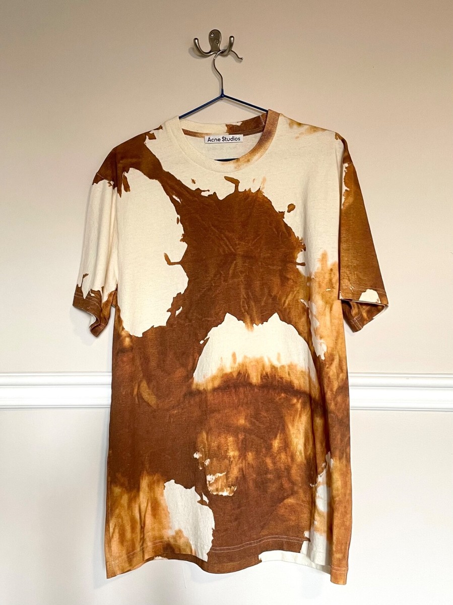 Acne Studios Medium T-shirt (initially 305$CAD) Coffee Mud Dye