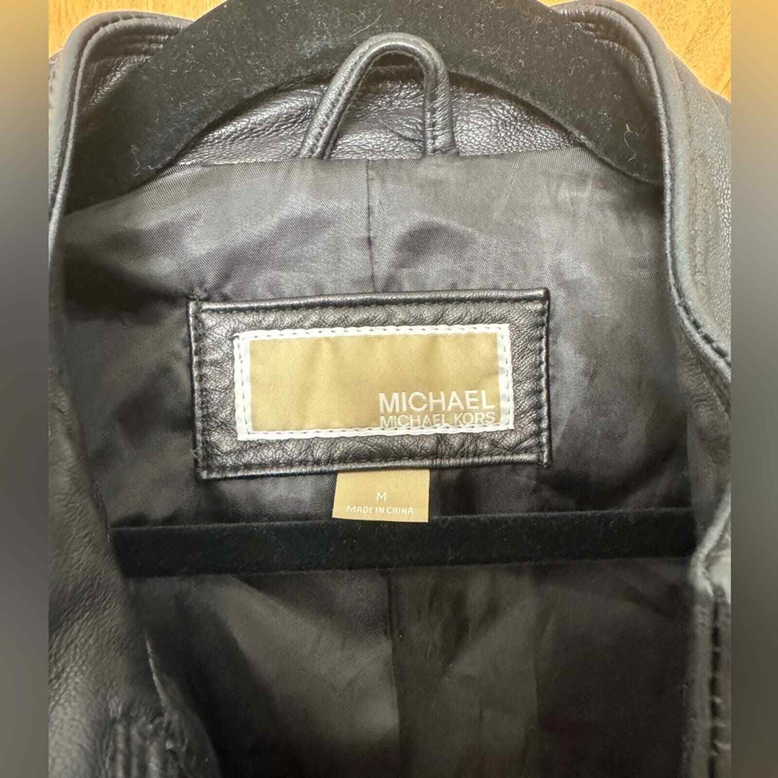 Michael Kors Authentic Leather Jacket - image 3