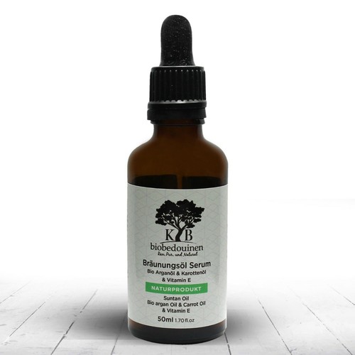 Naturreines Bräunungsöl aus Arganöl & Karotten öl. Hautfreundlich. 50 ml - Bild 2 von 4