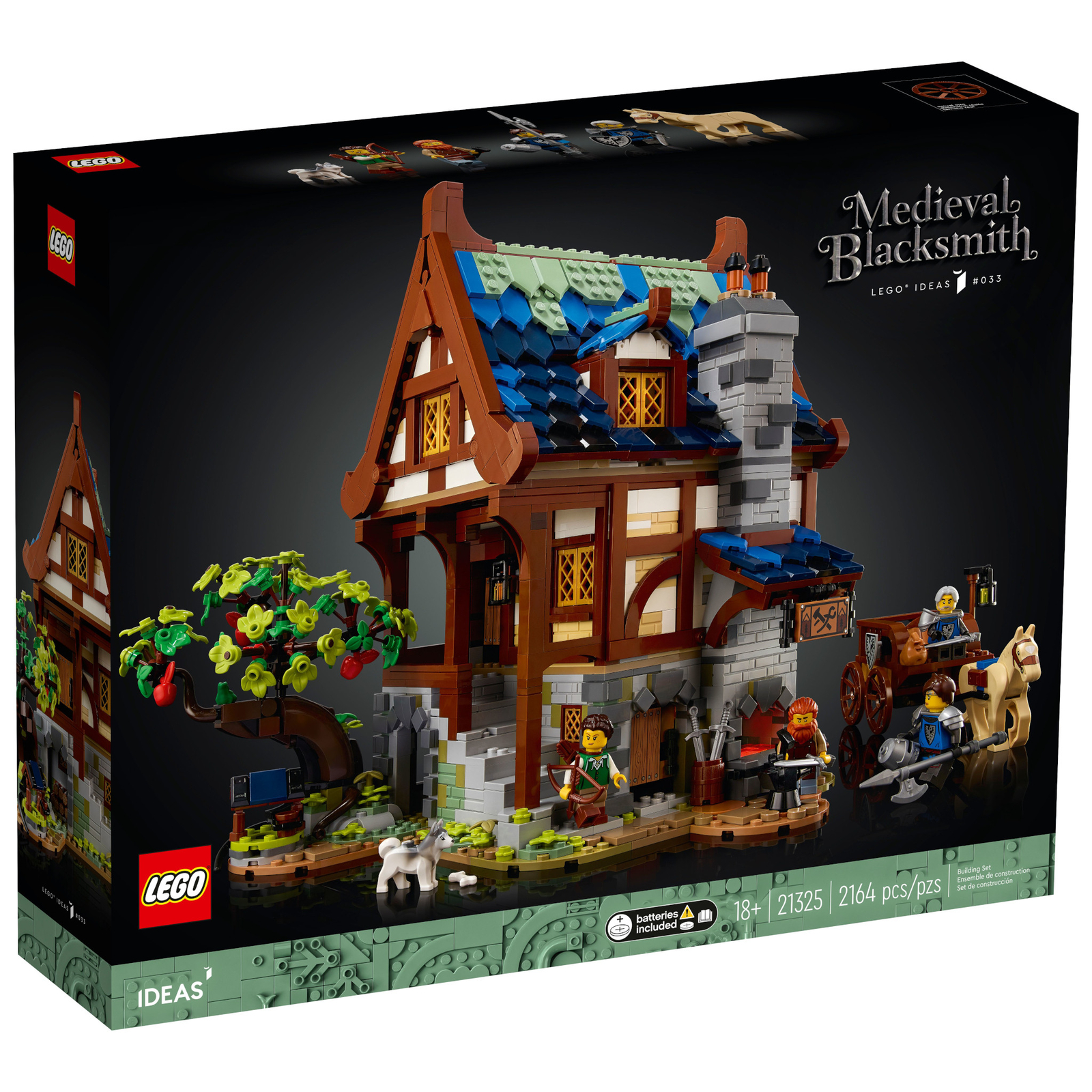Ideas Sets: 21325 Blacksmith NEW