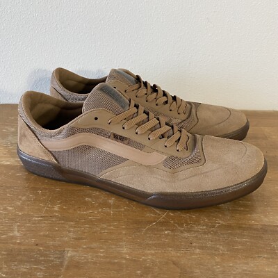 Vans Ave Knit Suede Vans Vans AVE Pro Wheat Tobacco Brown Suede